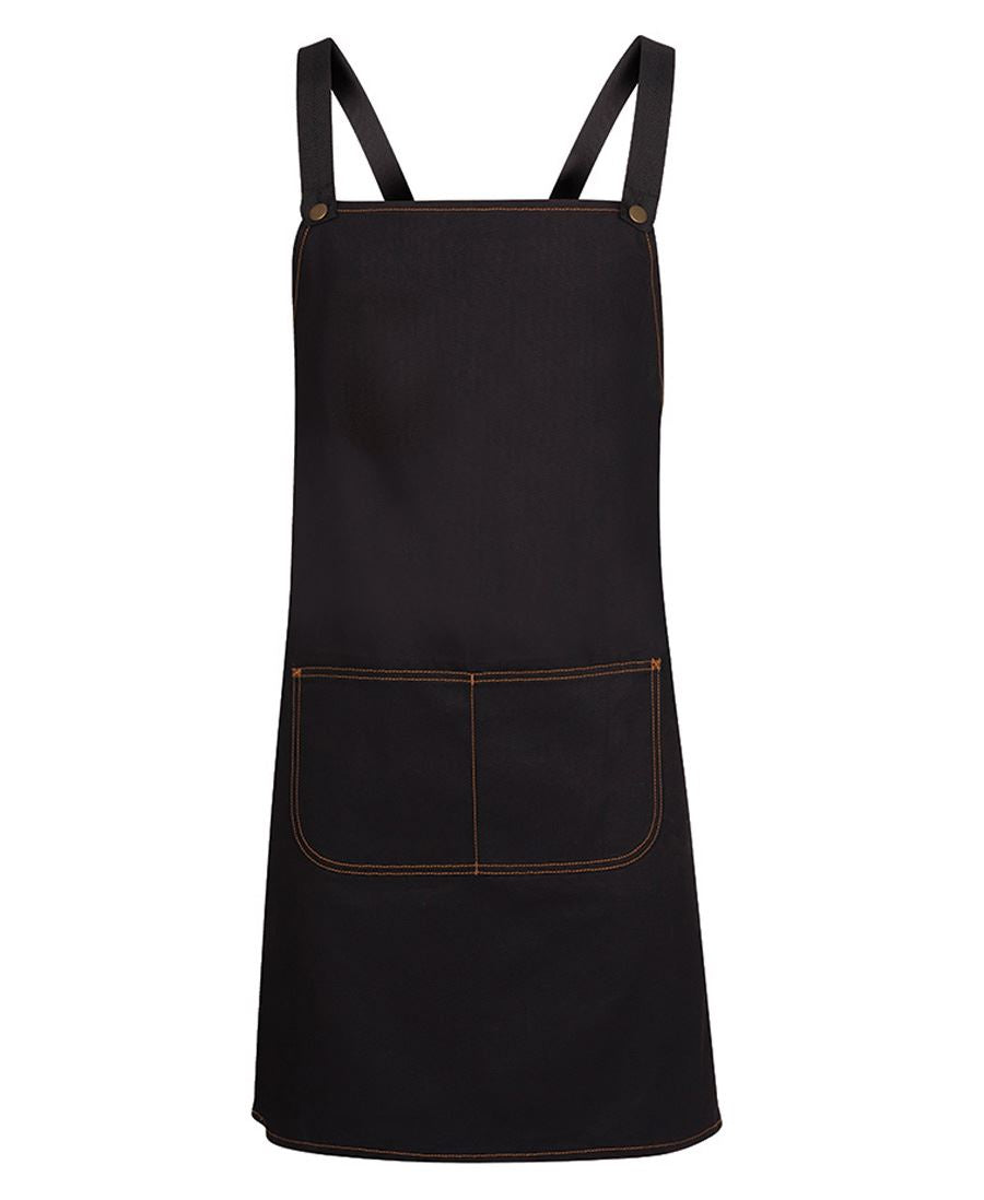 Jb's  Cross Back Denim Apron (Without Strap) - 5ACBD
