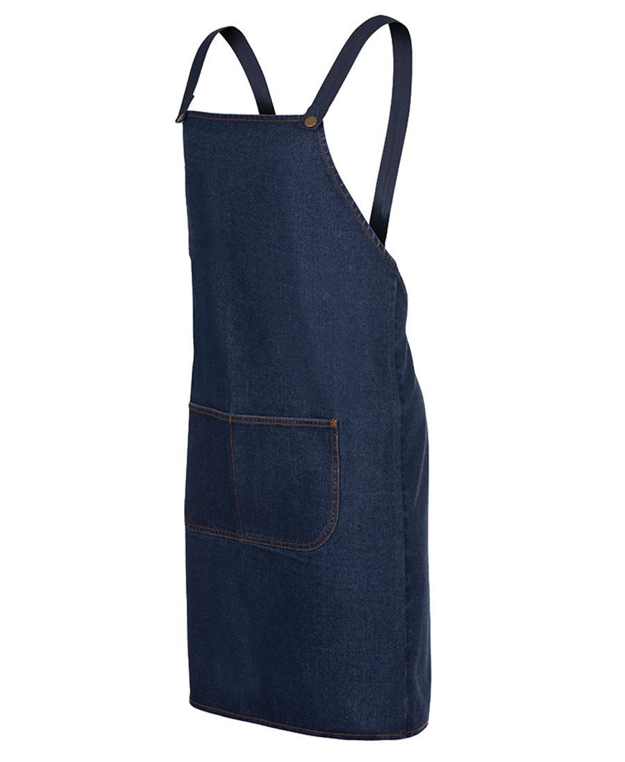 Jb's  Cross Back Denim Apron (Without Strap) - 5ACBD