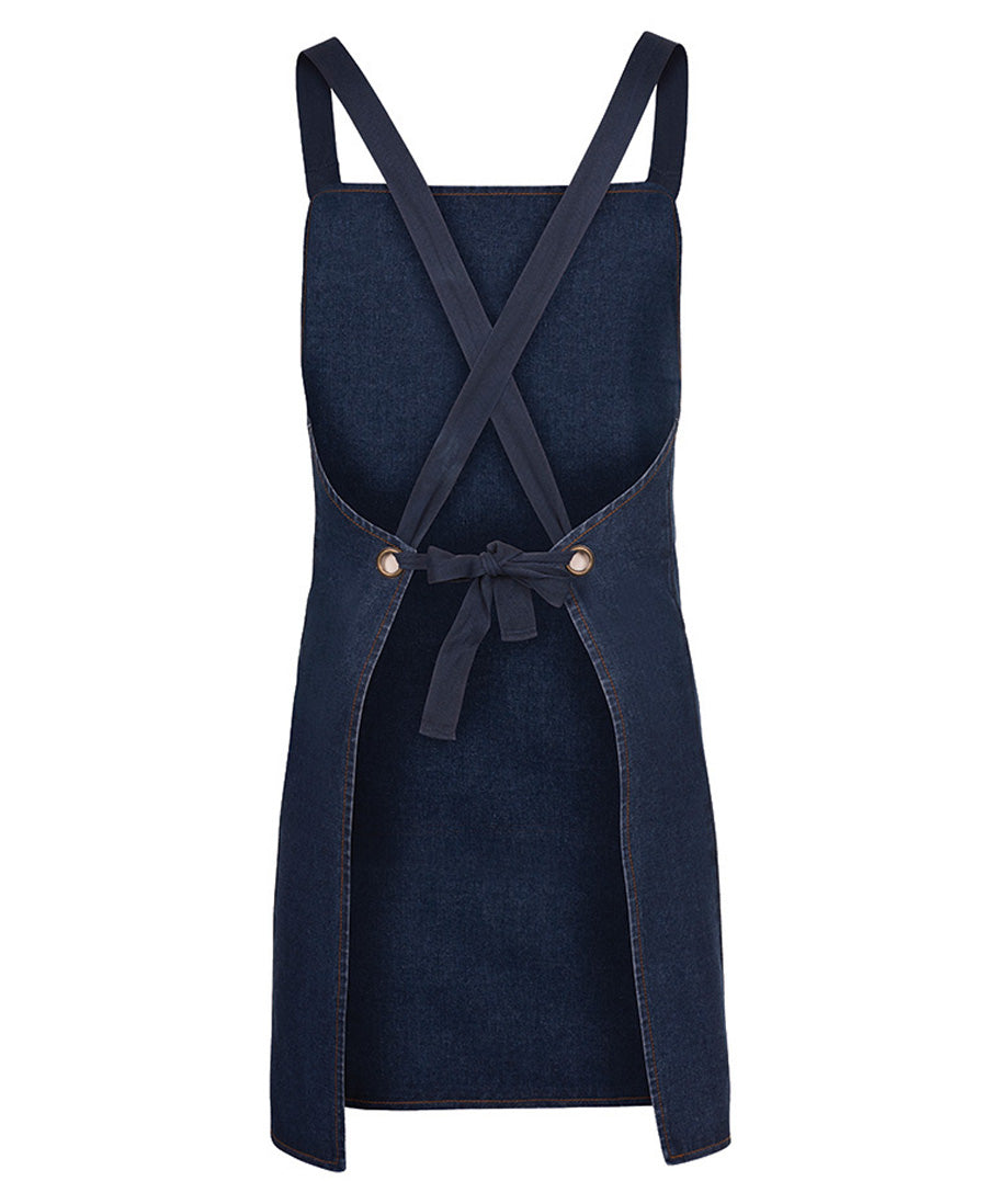 Jb's  Cross Back Denim Apron (Without Strap) - 5ACBD