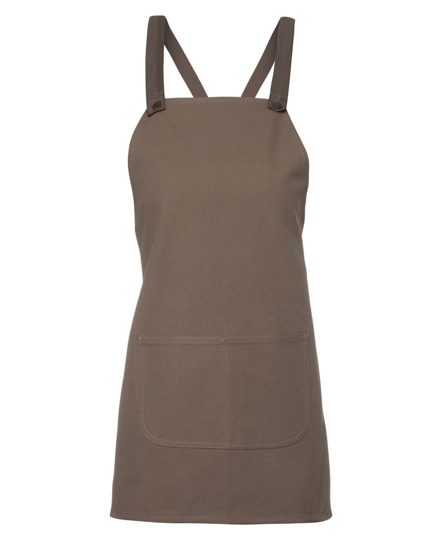 Jb's Cross Back 65x71 Bib Canvas Apron (Without Strap) - 5ACBE