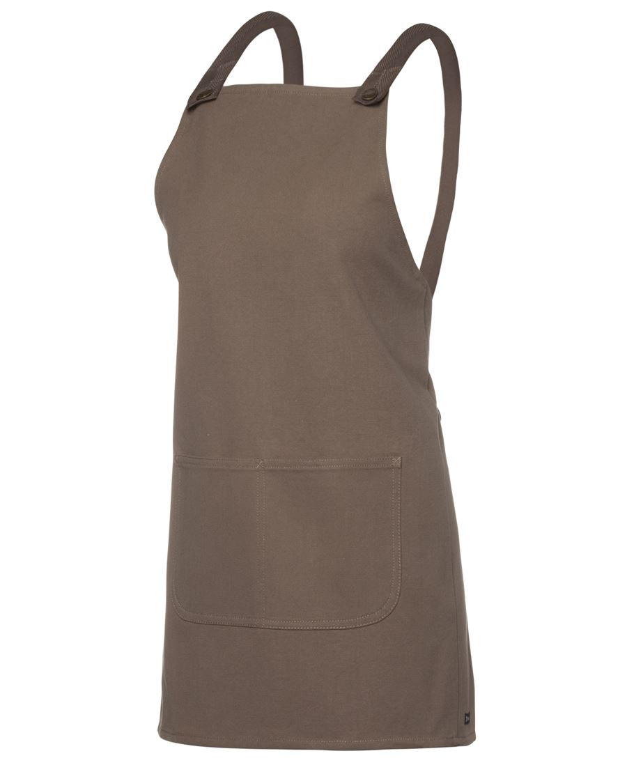 Jb's Cross Back 65x71 Bib Canvas Apron (Without Strap) - 5ACBE