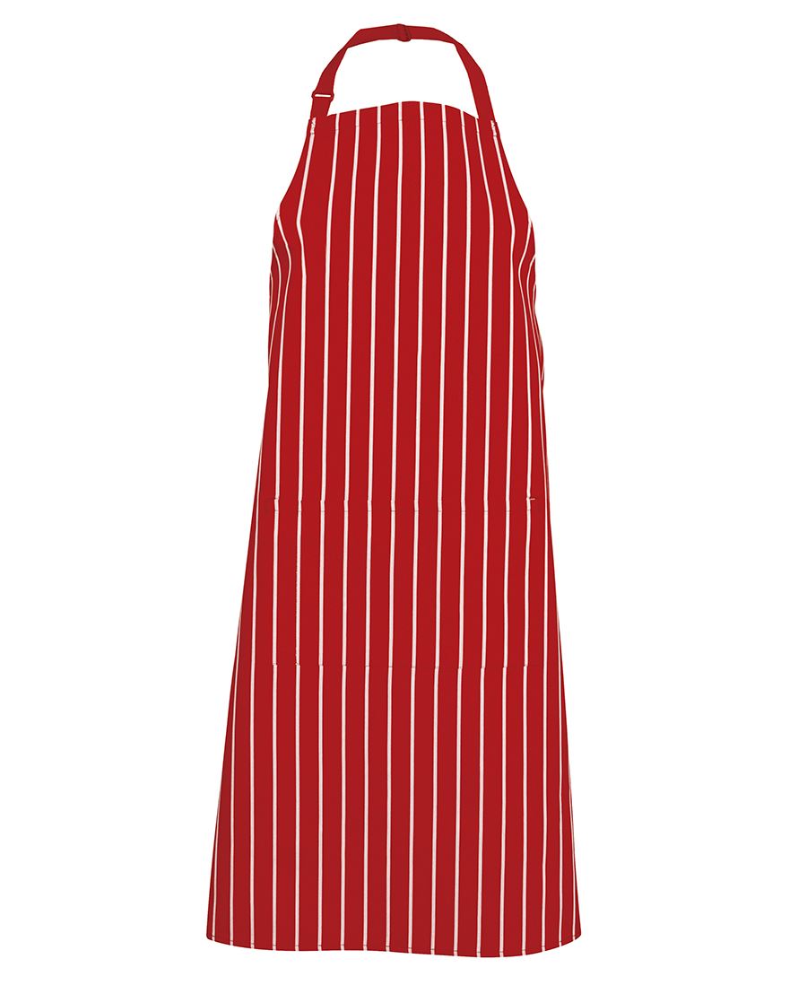 Jb's  Bib Striped Apron - 5BS