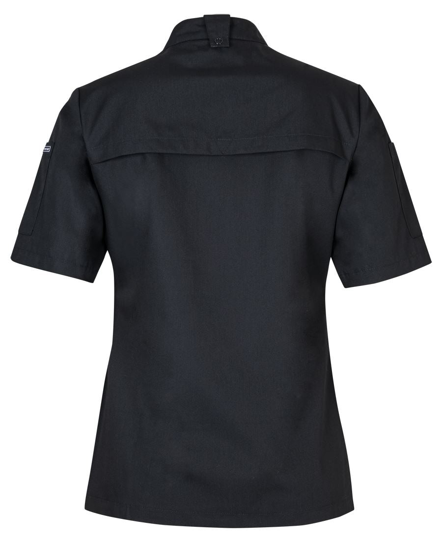 JBs JB's LADIES S/S SNAP BUTTON CHEFS JACKET - 5CJS1