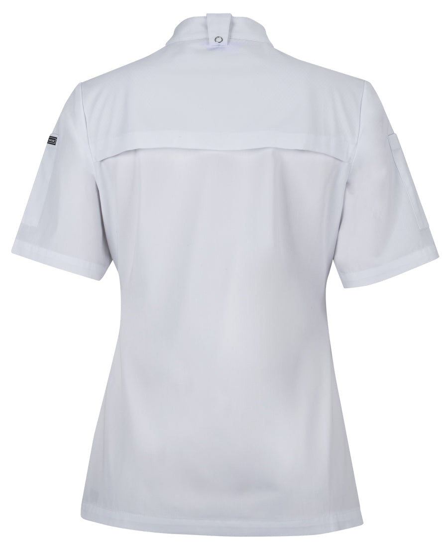 JBs JB's LADIES S/S SNAP BUTTON CHEFS JACKET - 5CJS1