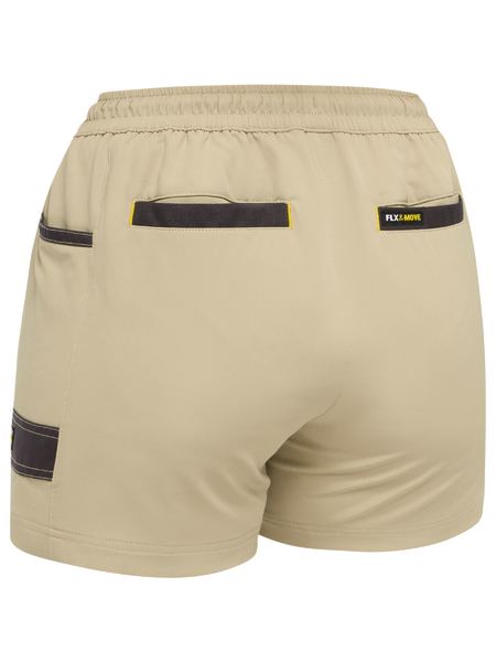 Bisley WOMEN'S FLX & MOV 4-WAY STRETCH ELASTIC WAIST SHORT - BSHL1331