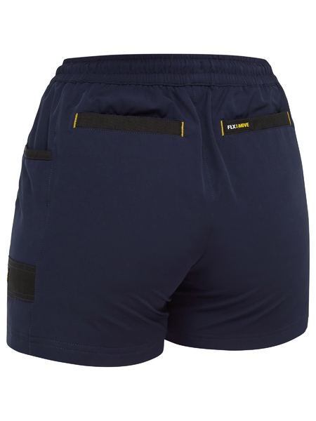 Bisley WOMEN'S FLX & MOV 4-WAY STRETCH ELASTIC WAIST SHORT - BSHL1331