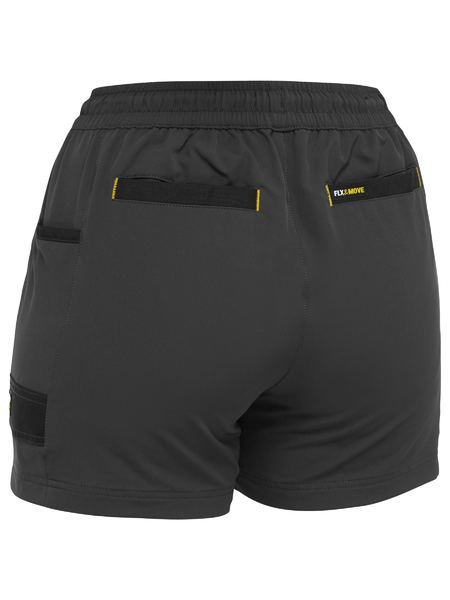 Bisley WOMEN'S FLX & MOV 4-WAY STRETCH ELASTIC WAIST SHORT - BSHL1331