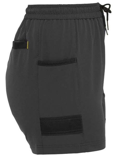 Bisley WOMEN'S FLX & MOV 4-WAY STRETCH ELASTIC WAIST SHORT - BSHL1331