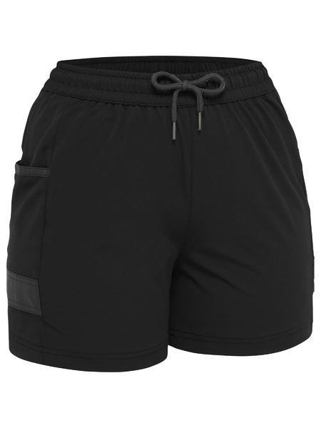 Bisley WOMEN'S FLX & MOV 4-WAY STRETCH ELASTIC WAIST SHORT - BSHL1331