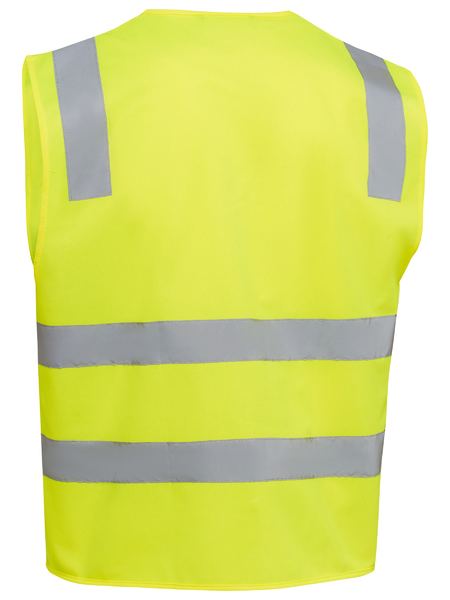 BISLEY Taped Hi Vis Safety Zip Vest - BV0341T