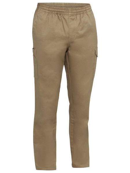 BISLEY Stretch Cotton Drill Elastic Waist Cargo Work Pant - BPC6029