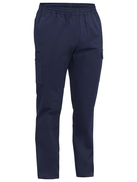 BISLEY Stretch Cotton Drill Elastic Waist Cargo Work Pant - BPC6029
