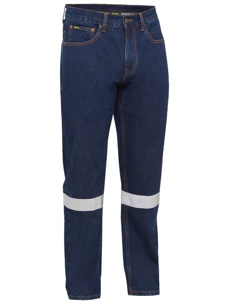 BISLEY Original Taped Stretch Denim Work Jeans - BP6711T