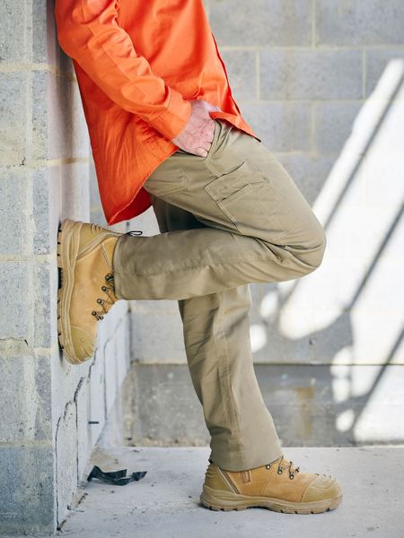 BISLEY Stretch Cotton Drill Elastic Waist Cargo Work Pant - BPC6029