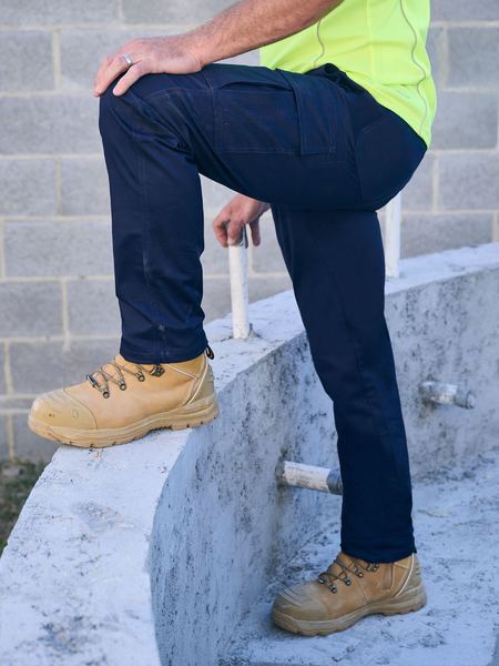 BISLEY Stretch Cotton Drill Elastic Waist Cargo Work Pant - BPC6029