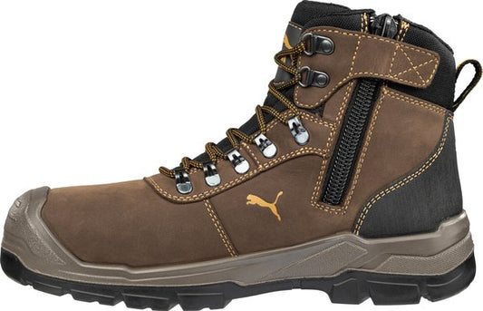 PUMA SAFETY SIERRA NEVADA BROWN WITH ZIP-630227