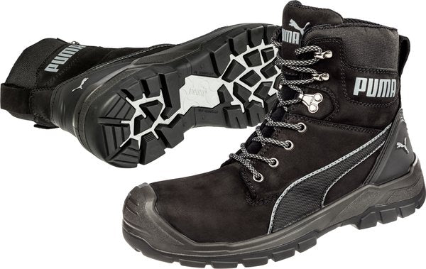 PUMA SAFETY CONQUEST BLACK WITH ZIP-630737