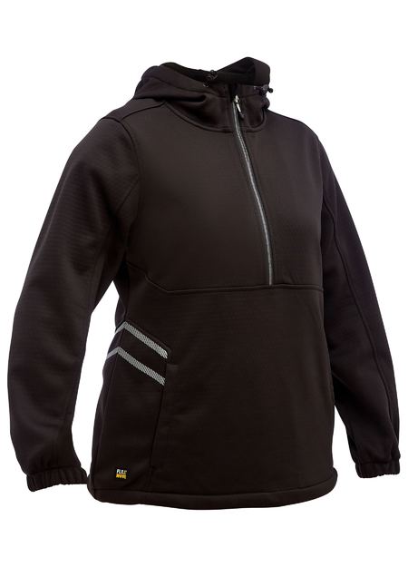 BISLEY Women's Flx & Move  Liquid Repellent Fleece Hoodie - BKL6574