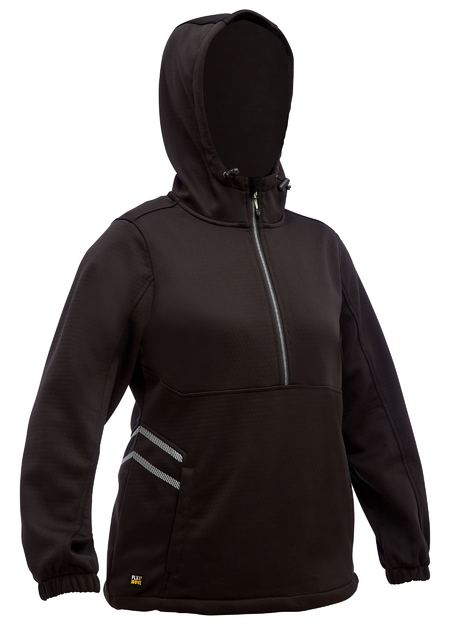 BISLEY Women's Flx & Move  Liquid Repellent Fleece Hoodie - BKL6574