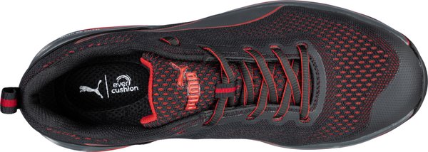 PUMA SAFETY SPEED CLOUD BLACK/RED-644497