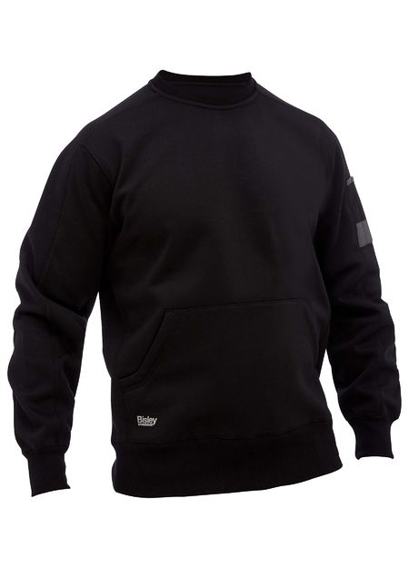 BISLEY Work Fleece Crew Neck Jumper - BK6723