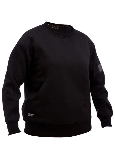 BISLEY Work Fleece Crew Neck Jumper - BK6723