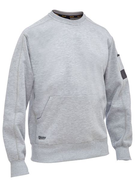 BISLEY Work Fleece Crew Neck Jumper - BK6723