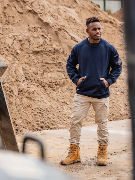 BISLEY Work Fleece Crew Neck Jumper - BK6723
