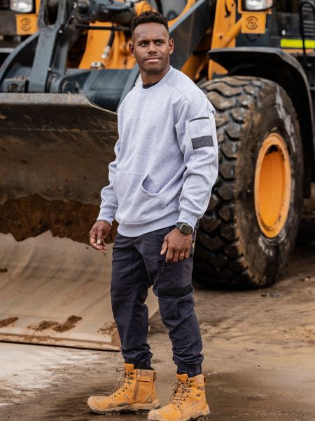 BISLEY Work Fleece Crew Neck Jumper - BK6723