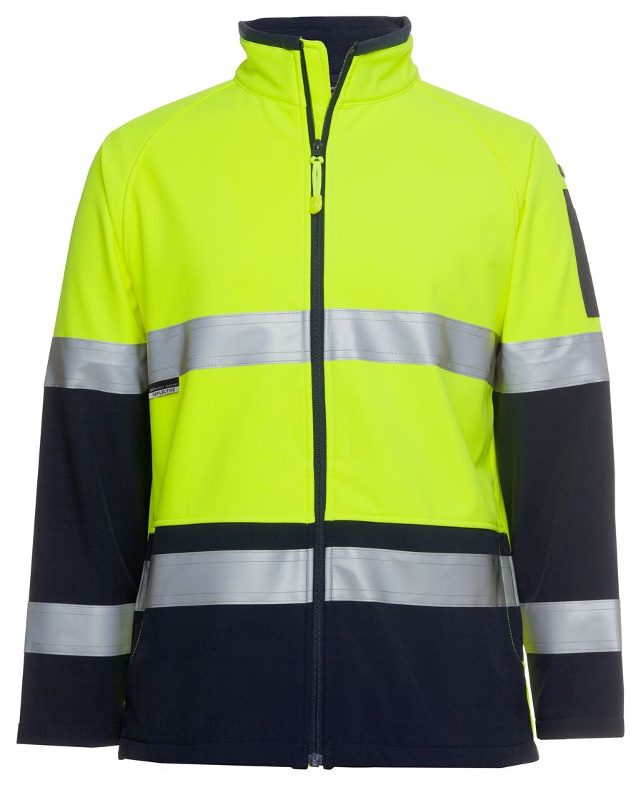 Jb's Hi Vis 4602.1 (D+n) Softshell Jacket - 6D4LJ