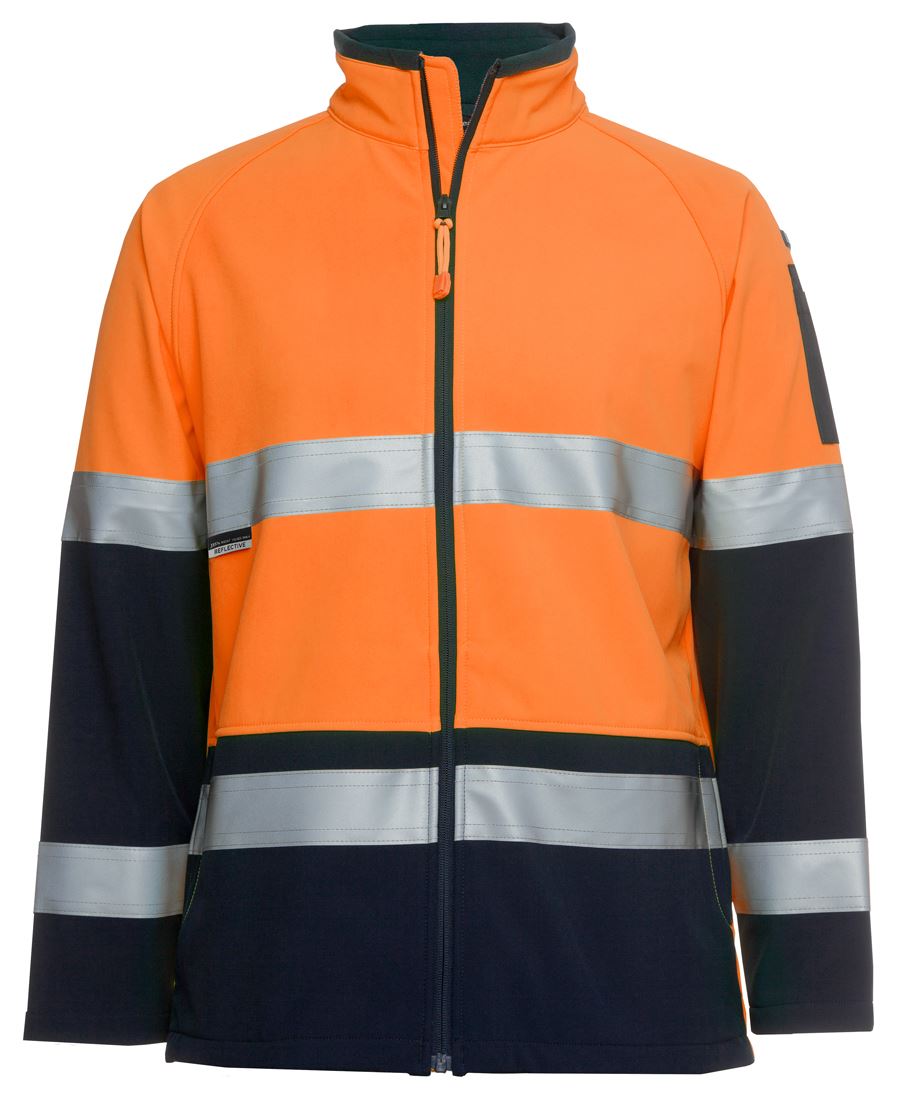Jb's Hi Vis 4602.1 (D+n) Softshell Jacket - 6D4LJ