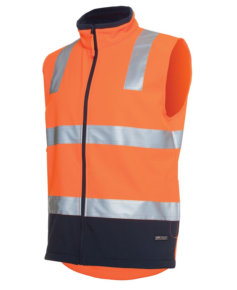 Jb's Hi Vis 4602.1 (D+n) Softshell Vest - 6D4LK
