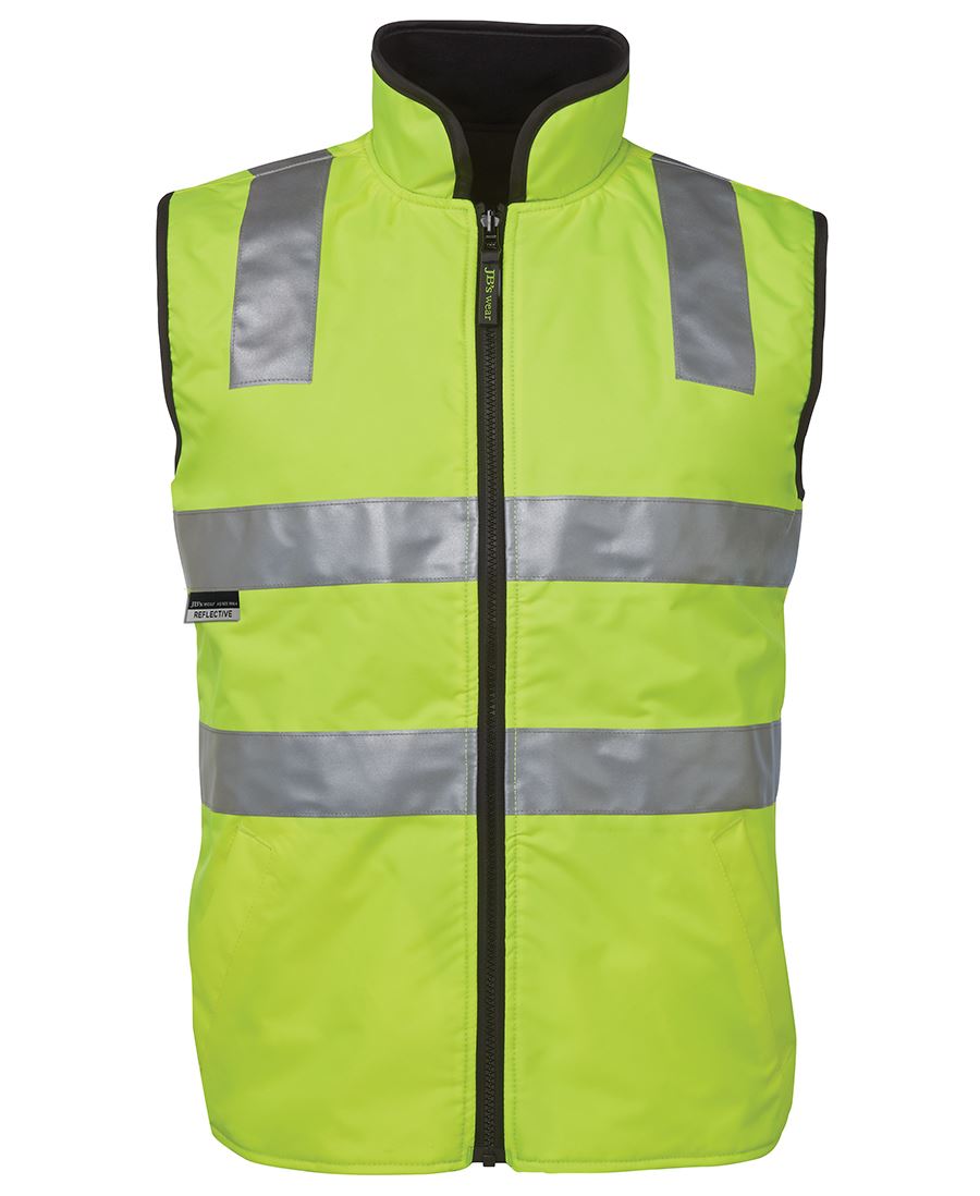 Jb's Hi Vis 4602.1 (D+n) Reversible Vest - 6D4RV