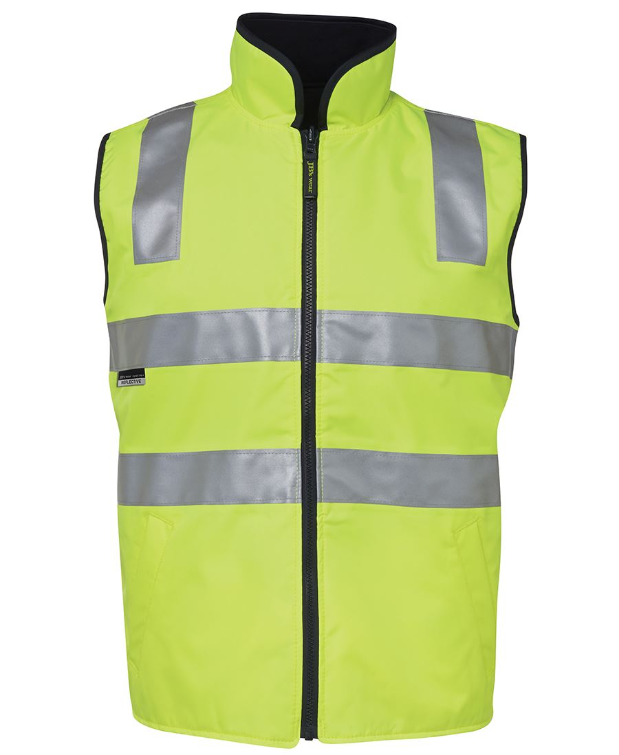 Jb's Hi Vis 4602.1 (D+n) Reversible Vest - 6D4RV