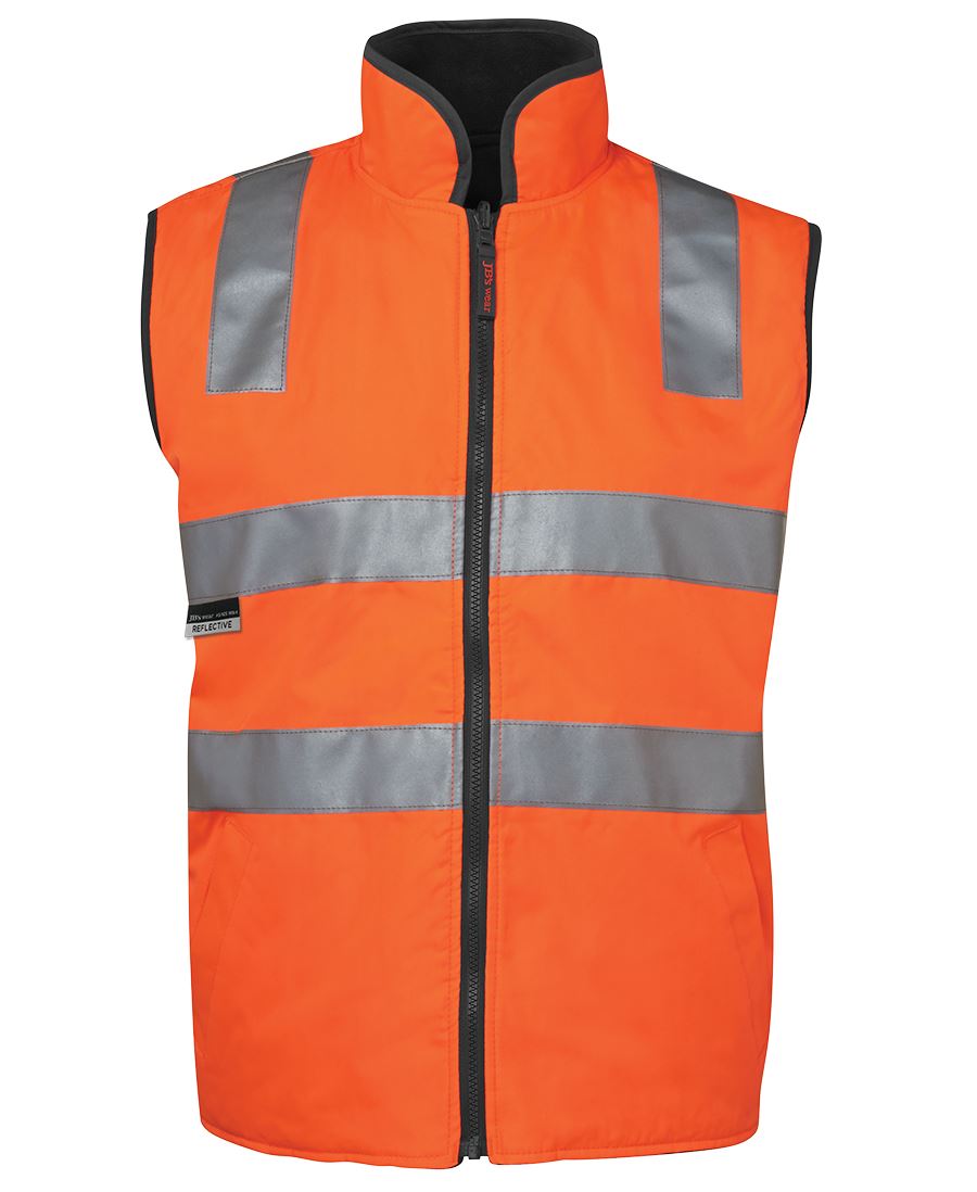 Jb's Hi Vis 4602.1 (D+n) Reversible Vest - 6D4RV