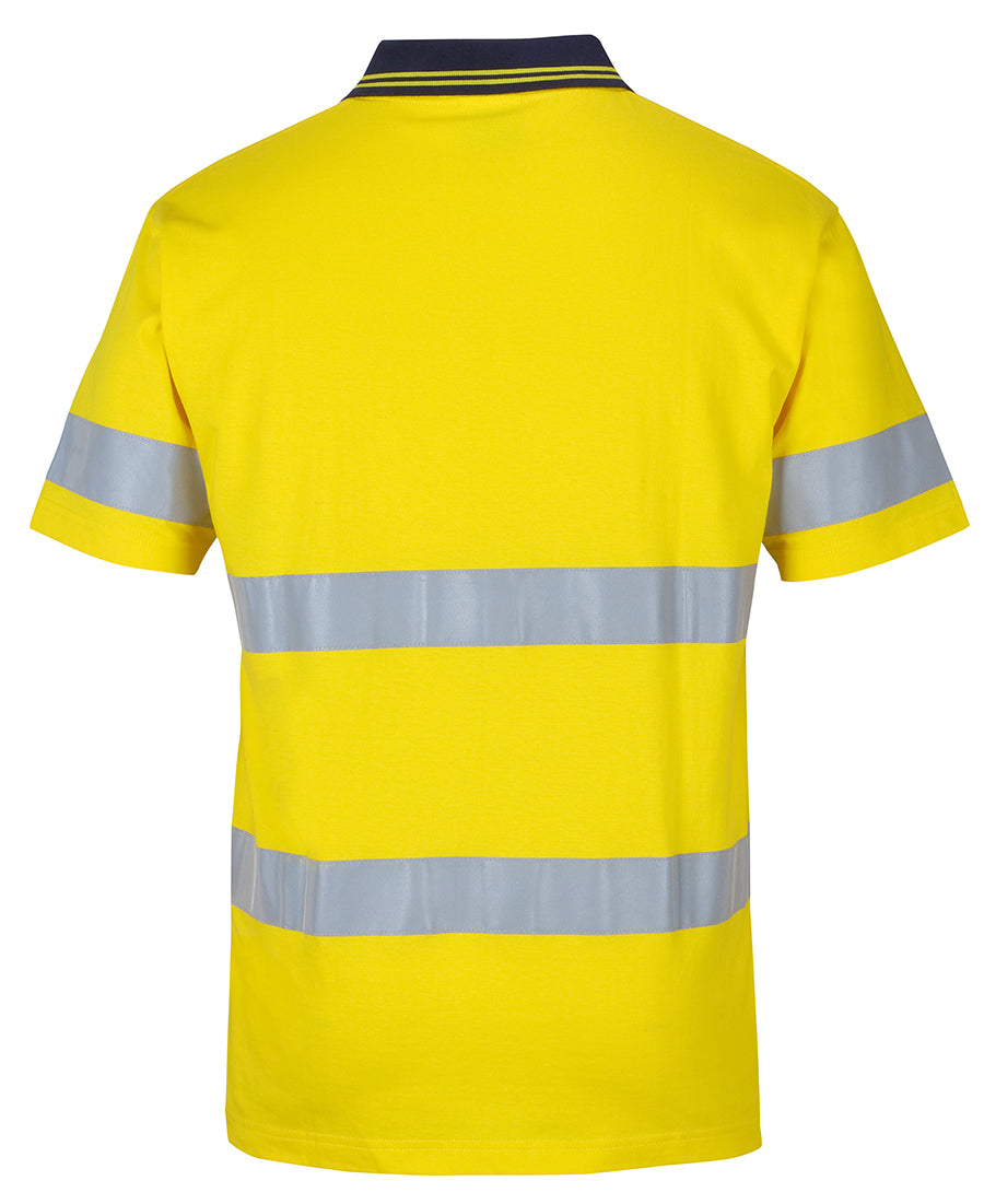 Jb's Hi Vis(D+n) S/s Cotton Polo - 6DCPS