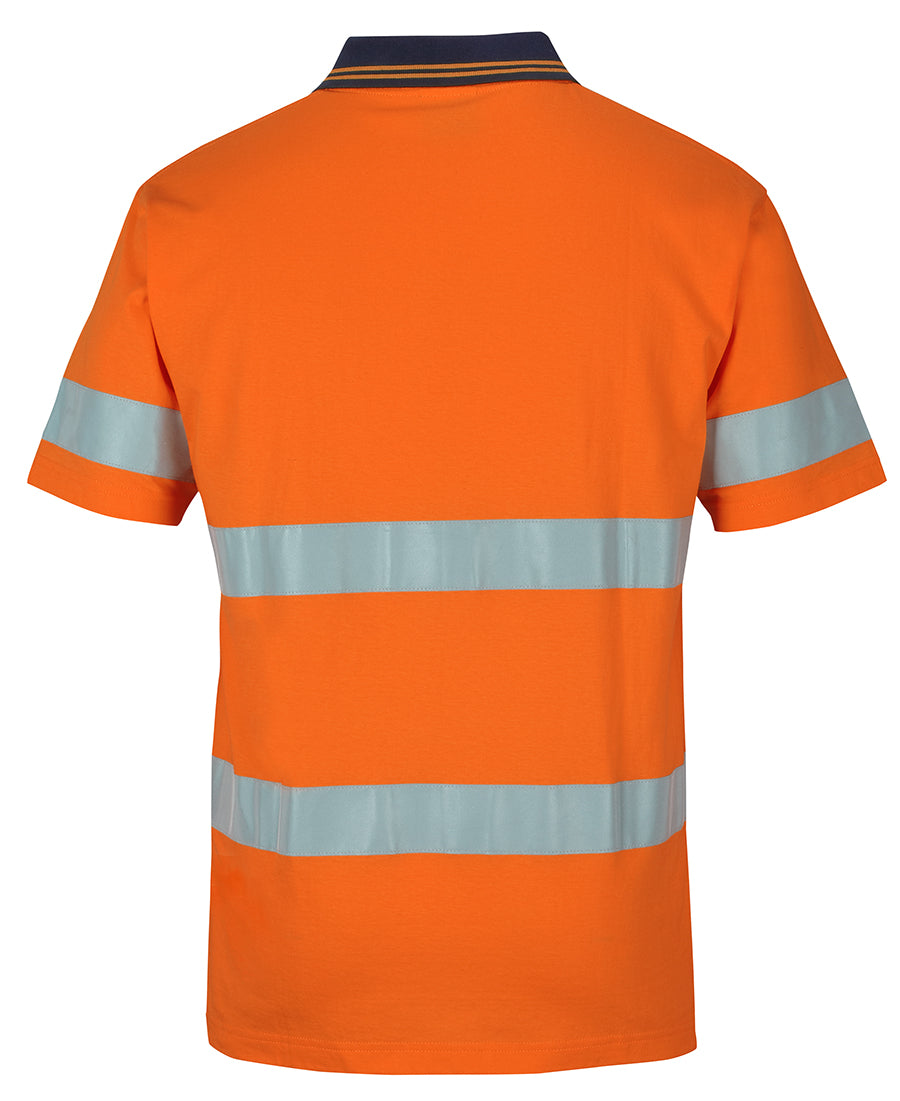 Jb's Hi Vis(D+n) S/s Cotton Polo - 6DCPS