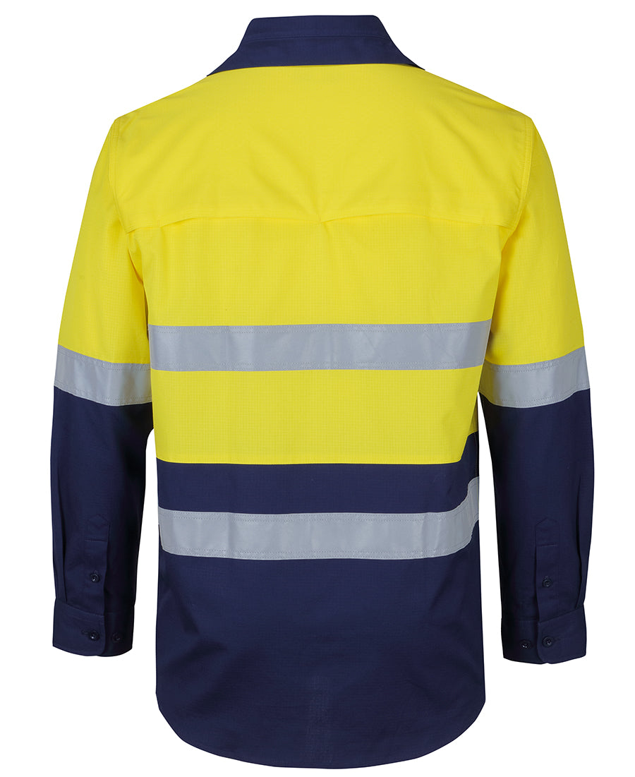 Jb's Hi Vis(D+n) L/s Ripstop Fishing Shirt - 6DNRL