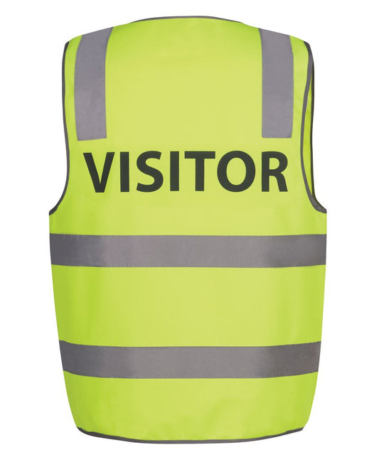 JB's Hi Vis(D+N) SAFETY VEST PRINT  VISITOR