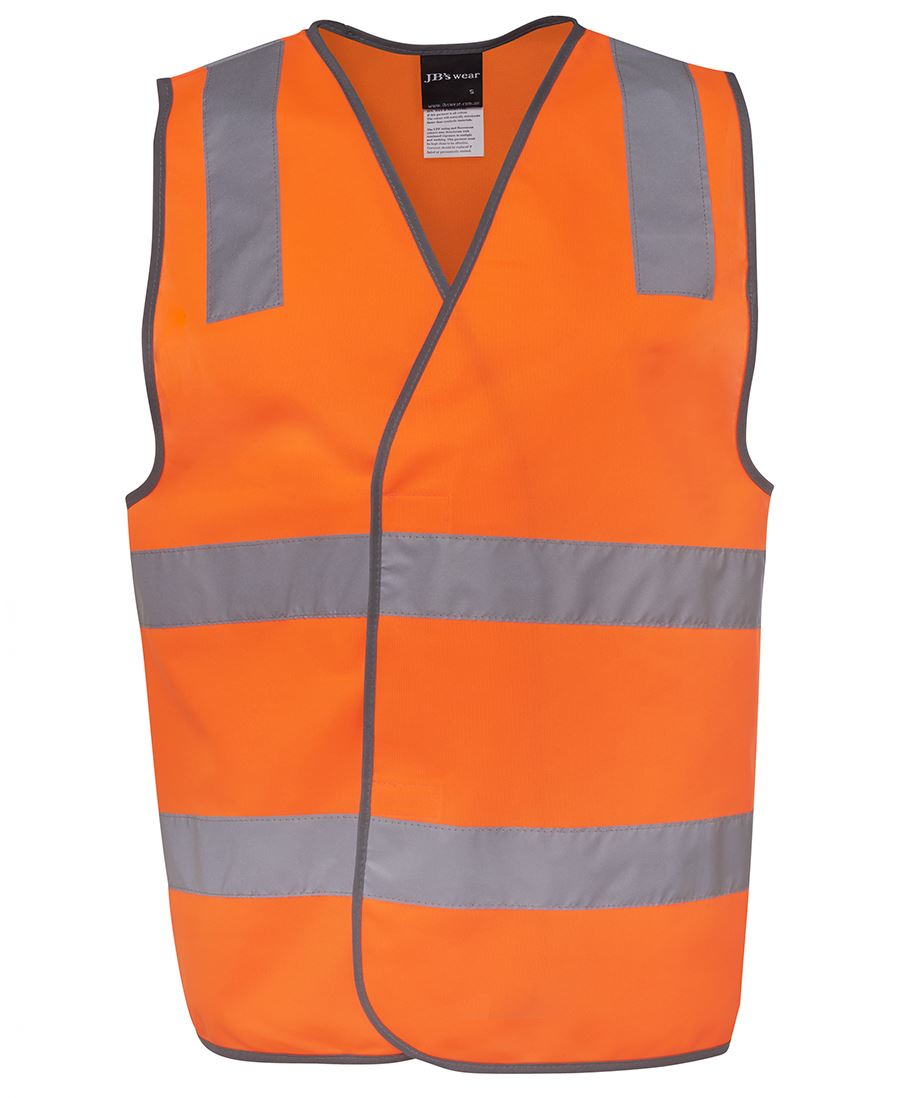 Jb's Hi Vis(D+n) Safety Vest - 6DNSV