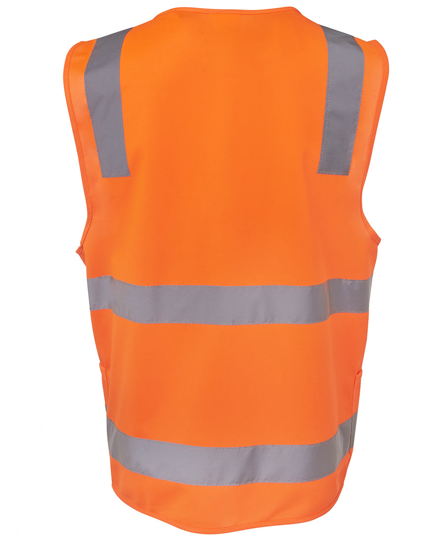 Jb's Hi Vis(D+n) Zip Safety Vest - 6DNSZ