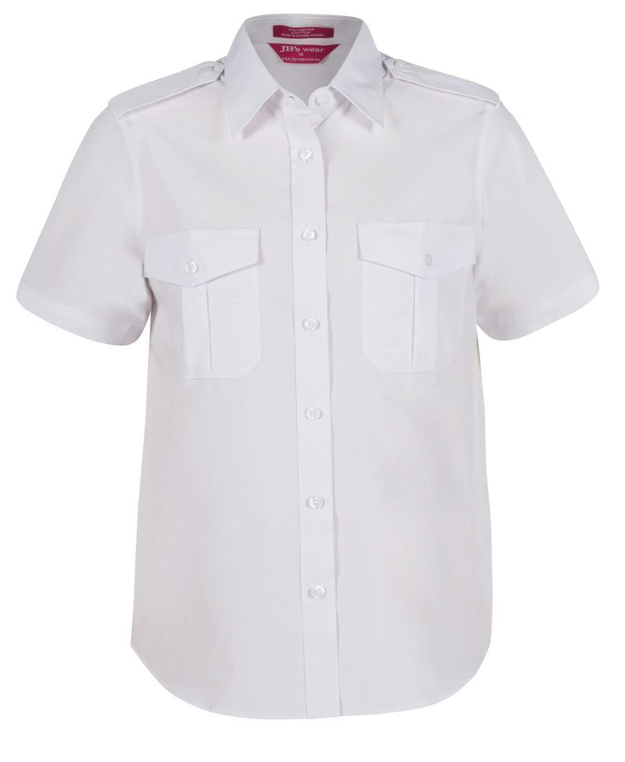Jb's  Ladies S/s Epaulette Shirt - 6ESS1
