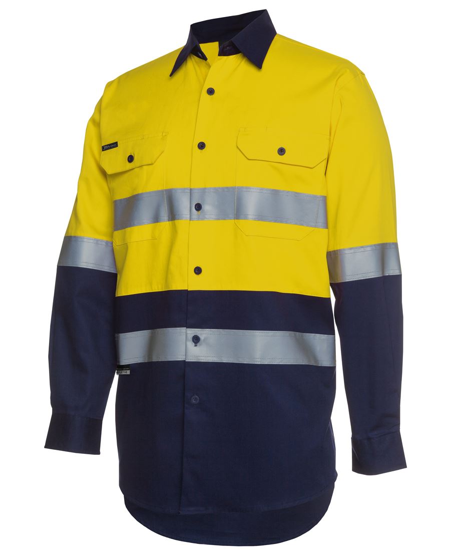 Jb's Hi Vis (D+n) L/s 190g Shirt - 6HLS