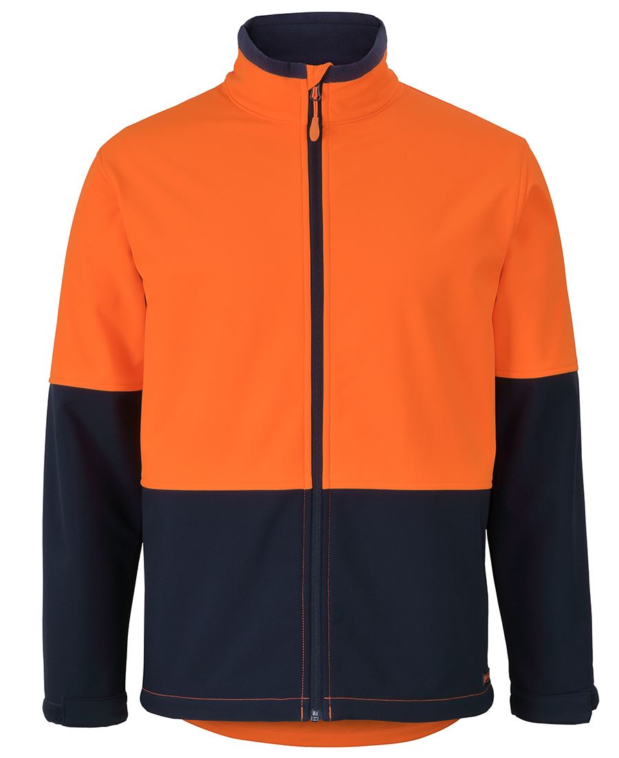 Jb's Hi Vis Water Resist Softshell Jacket - 6HRJ