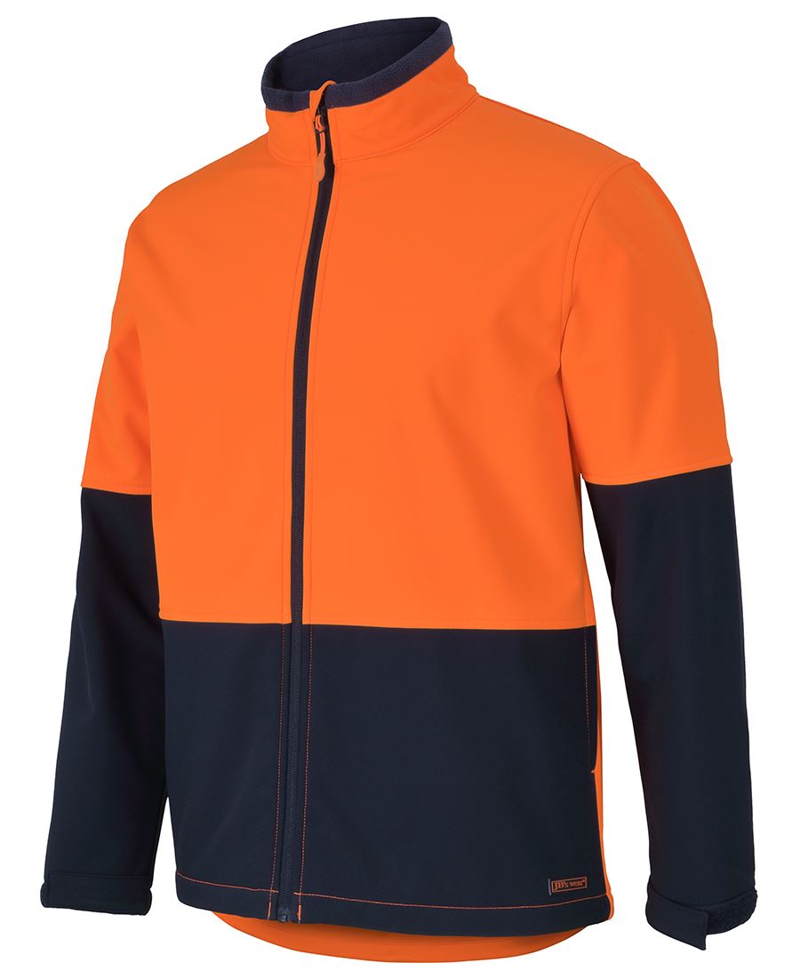 Jb's Hi Vis Water Resist Softshell Jacket - 6HRJ