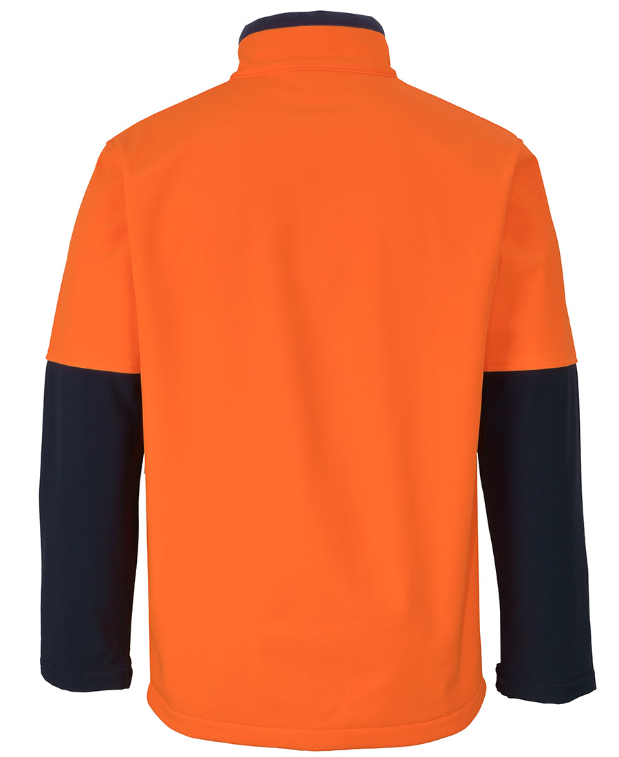 Jb's Hi Vis Water Resist Softshell Jacket - 6HRJ
