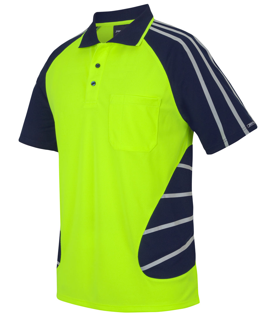 JBs JB's STREET SPIDER POLO W/ REFLECTIVE STRIPE - 6HSSR
