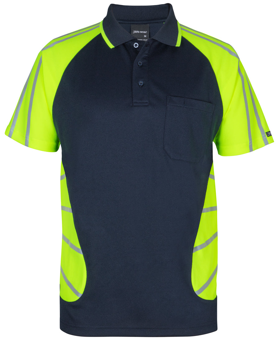 JBs JB's STREET SPIDER POLO W/ REFLECTIVE STRIPE - 6HSSR