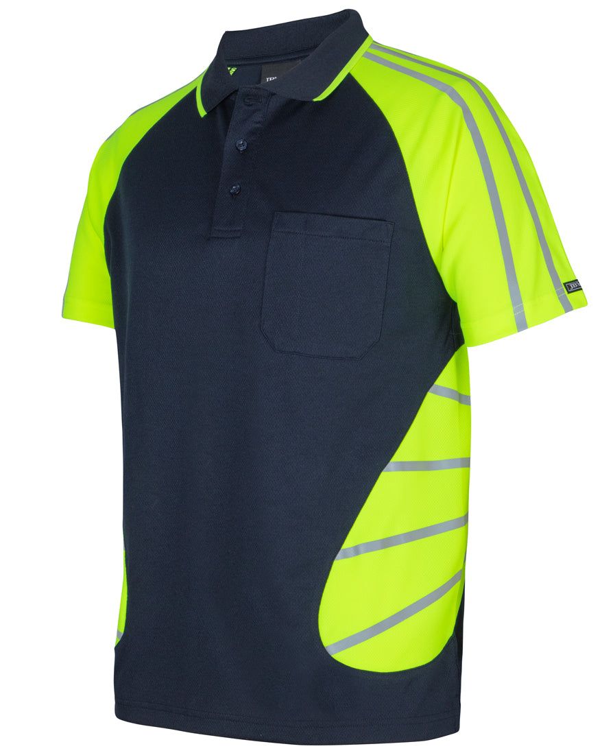 JBs JB's STREET SPIDER POLO W/ REFLECTIVE STRIPE - 6HSSR