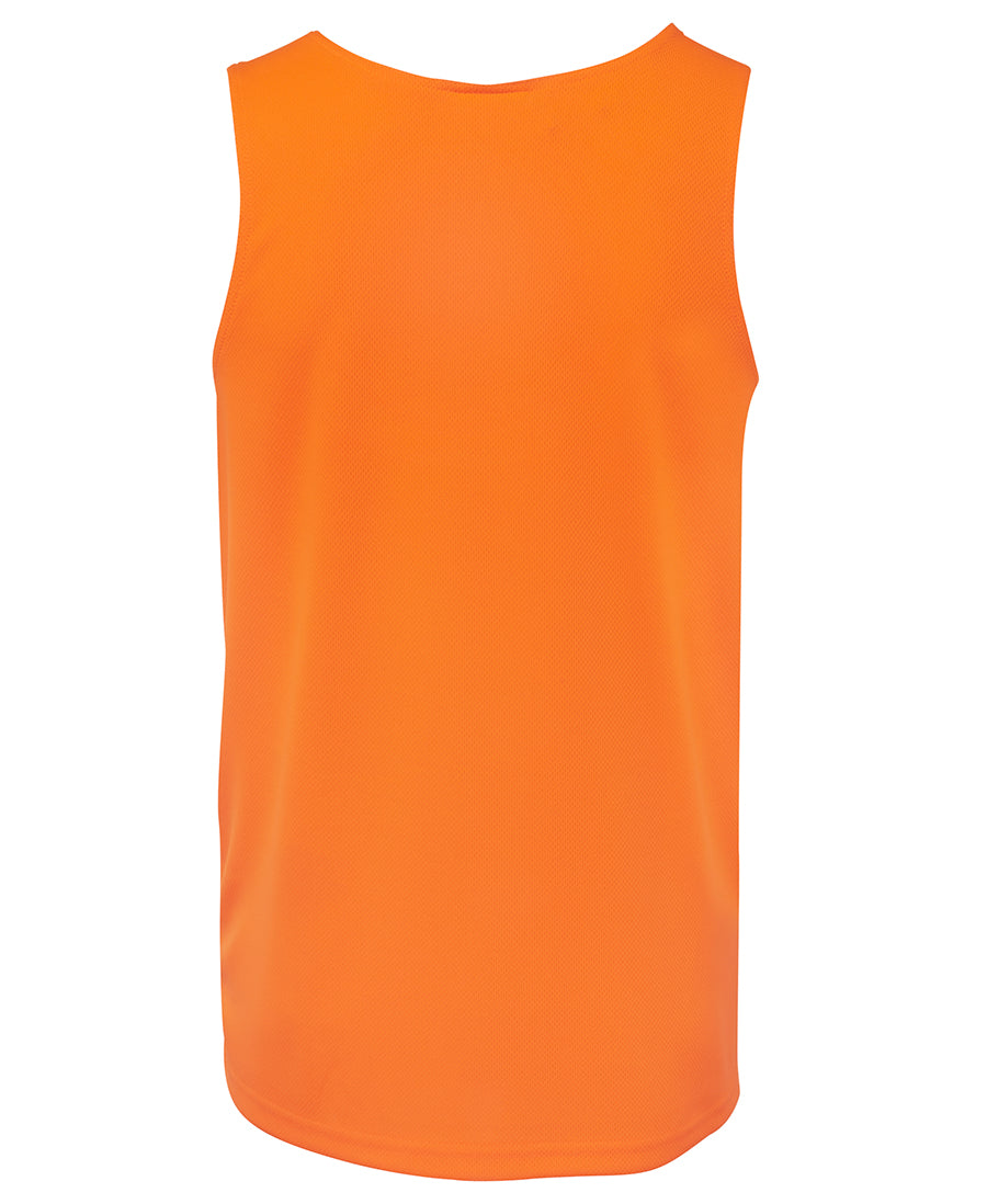 Jb's Hi Vis Trad Singlet - 6HTS